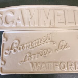 Scammell Badges in Resin